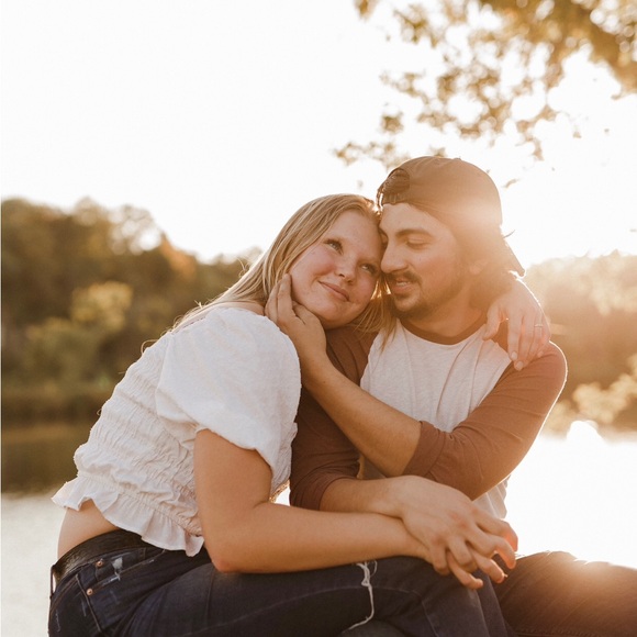 Style Envy White Puffed Sleeve Top - Picture 5 of 7